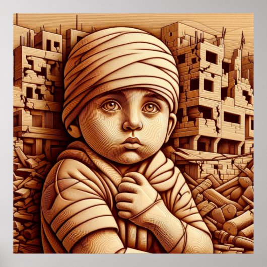 KINDER GAZA POSTER (Vorne)