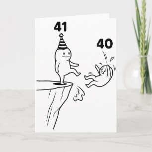 Kinder Geburtstag Humor 41 Jahre alt 41. Party Geb Karte