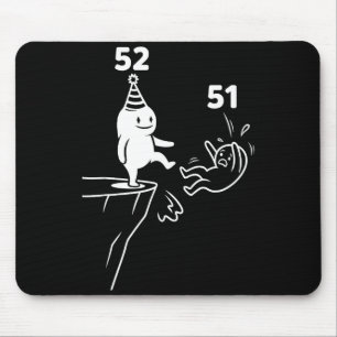 Kinder Geburtstag Humor 52 Jahre alt 52. Party Geb Mousepad