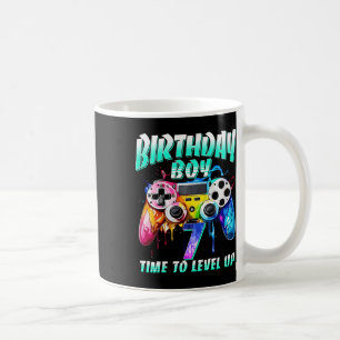 Kinder Geburtstag Junge Zeit zum Levelaufstieg Gam Kaffeetasse