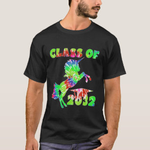 Kinder Gefärbte Krawatte Unicorn Abschluss erster T-Shirt
