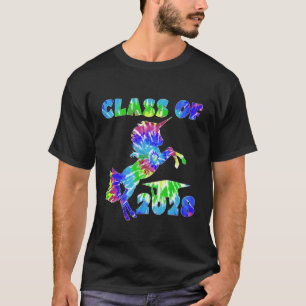 Kinder Gefärbte Krawatte Unicorn Klasse 5 Abschlus T-Shirt