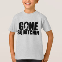 Kinder gegangener Squatchin T - Shirt