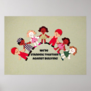 Kinder gegen Einschüchterungen Poster