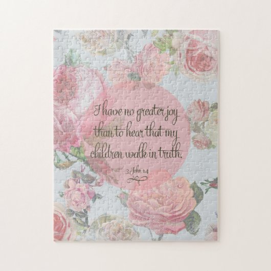 Kinder gehen in Wahrheit Puzzle (Vertikal)