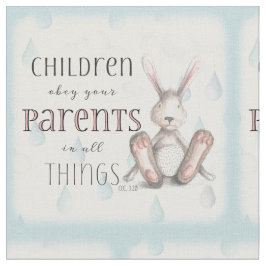 Kinder gehorchen ihren Eltern - Spalte 3:20 Stoff