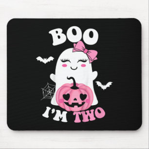 Kinder Geist Boo Ich bin zwei Jahre 2. Geburtstag Mousepad
