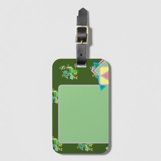 Kinder Gepäckanhänger (Vorderseite Vertikal)