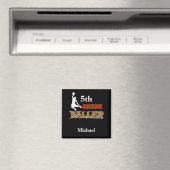 Kinder Geschenk Schule Basketball Klasse Level Mag Magnet (In Situ (Geschirrspüler))