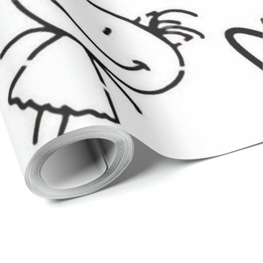 Kinder Geschenkpapier (Rolleneckpunkt)