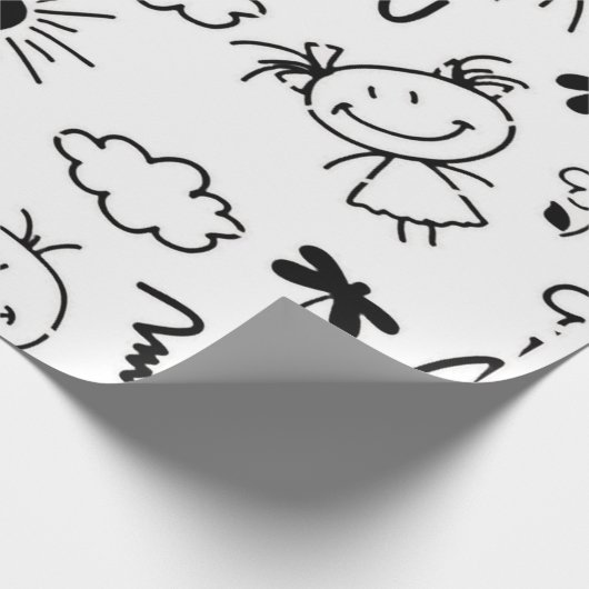 Kinder Geschenkpapier (Ecke)