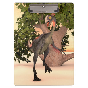 Kinder Gigantoraptor Dinosaurier Abenteuer Kunst Klemmbrett