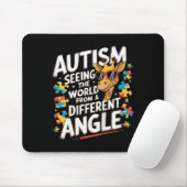 Kinder Giraffe Autismus sehen Welt anders Winkel A Mousepad (Mit Mouse)
