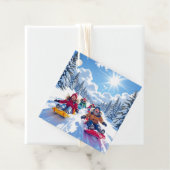 Kinder Glegendär Winterspass pur Geschenkanhänger (Beispiel)