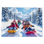 Kinder Glegendär Winterspass pur Große Geschenktüte (Rückseite)