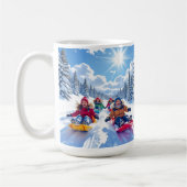 Kinder Glegendär Winterspass pur Kaffeetasse (Links)