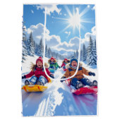 Kinder Glegendär Winterspass pur Mittlere Geschenktüte (Rückseite)