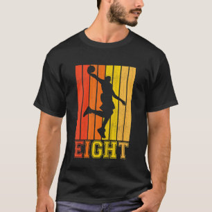Kinder glücklich 8. Geburtstag Dekorationen für Ju T-Shirt