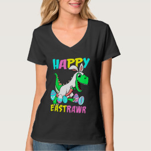 Kinder glücklich Eastrawr T Rex Dinosaur Kleinkind T-Shirt