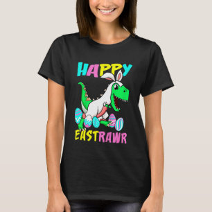Kinder glücklich Eastrawr T Rex Dinosaur Kleinkind T-Shirt