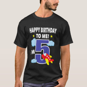Kinder glücklich Geburtstag zu mir bin ich 5 Klein T-Shirt
