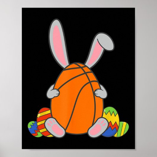 Kinder glücklich Ostern Boketbyll Bunny Ears Spaß Poster (Vorne)