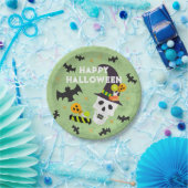 Kinder glückliche Halloween Skull Party Teller (Party)