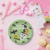 Kinder glückliche Halloween Skull Party Teller (Party)