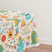 Kinder glücklichen Geburtstagsmonstern Tischdecke (Beispiel)