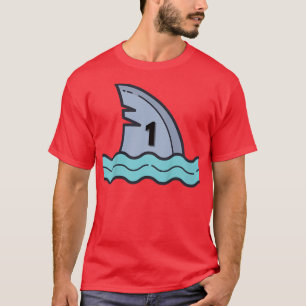 Kinder glücklicher Hai Geburtstag 1 Jahr Junge T-Shirt