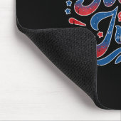 Kinder glücklicher Unabhängigkeitstag 4. Juli Kind Mousepad (Ecke)