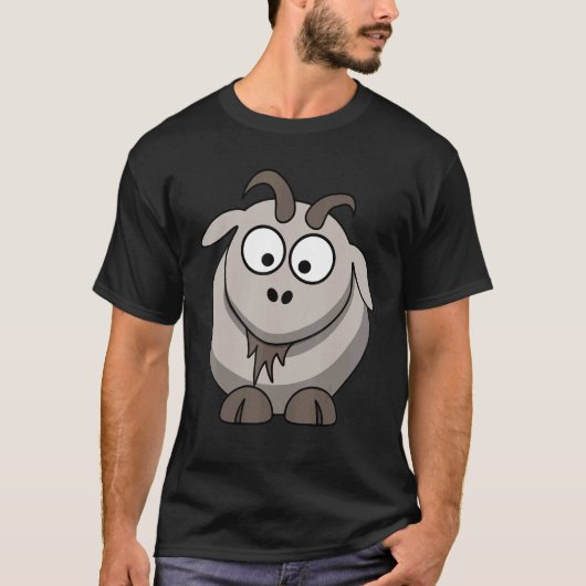 Kinder Goat Ziege ヤ ギ Capra Cabra Chèvre Baby Goat T-Shirt (Vorderseite)