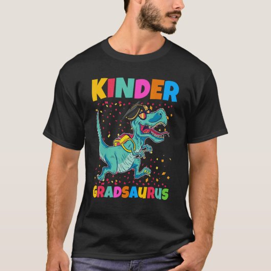 Kinder Gradsaurus Abschluss T-Shirt (Vorderseite)