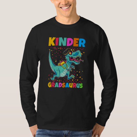 Kinder Gradsaurus Abschluss T-Shirt (Vorderseite)
