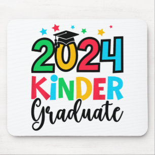 Kinder Graduate Kindergarten 2024 Abschluss Gesche Mousepad