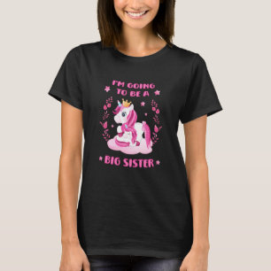 Kinder große Schwester, ich werde eine große Schwe T-Shirt
