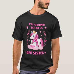 Kinder große Schwester, ich werde eine große Schwe T-Shirt
