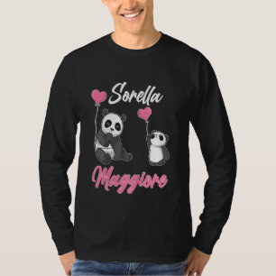 Kinder große Schwester Mädchen Ich werde ein älter T-Shirt
