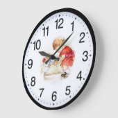 Kinder Große Wanduhr (Winkel)