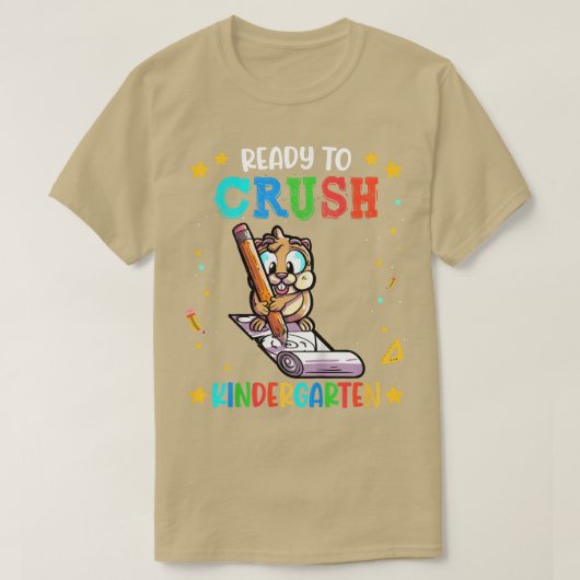 Kinder Guinea Schweinefleisch bereit zum Kindergar T-Shirt (Design vorne)