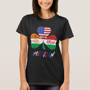 Kinder Halb irische halb italienische amerikanisch T-Shirt