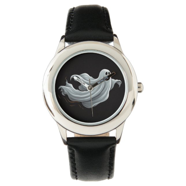 Kinder Halloween Ghost Watch Armbanduhr (Vorderseite)