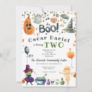 Kinder-Halloween-Party-Einladung