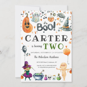 Kinder-Halloween-Party-Einladung