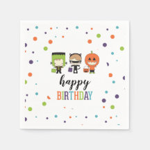 Kinder Halloween Party farbenfroh