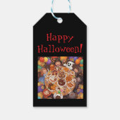 Kinder-Halloween-Party Geschenkanhänger (Rückseite)