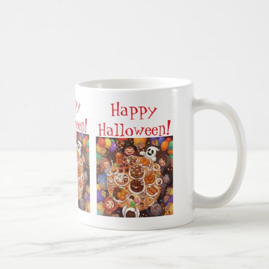 Kinder-Halloween-Party Kaffeetasse (Rechts)