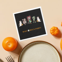 Kinder halloween spookoky serviette