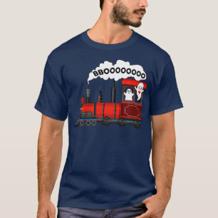 Kinder Halloween Zug Boo Funny Ghost Kleinkind Kin T-Shirt
