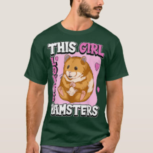 Kinder Hammy This Girl Lieben Hamsters T-Shirt